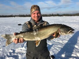 Ice Fishing Lake Trout